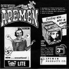 Monomen / The Apemen - Dragstrip / Intoxica 7" Vinyyli - pikkukuva 2
