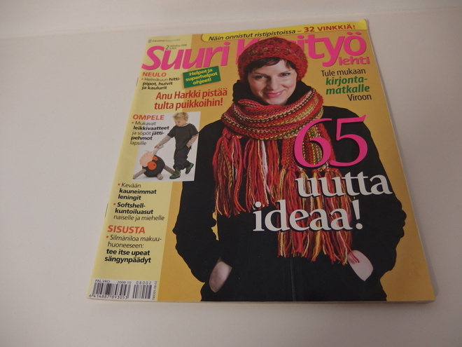 Suuri Käsityölehti , nro 2/ 2008. Mm. vintagetyylin leningit