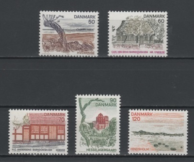 (S1682) DENMARK, 1974 (Regions. Funen). Mi ## 564-568. MNH**